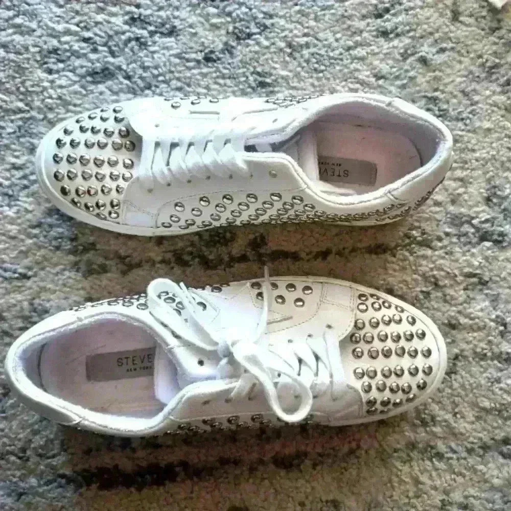 Steven New York Womens Studded Phunky Sneaker 8 - Picture 9 of 16
